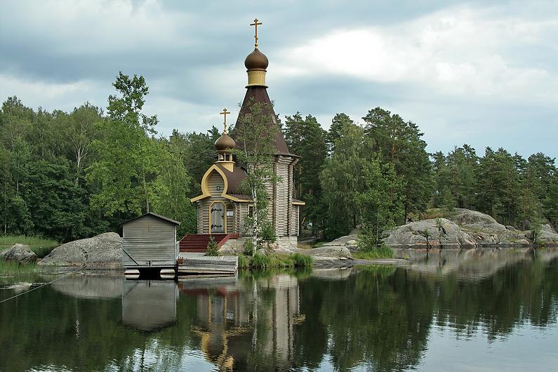 Леса деревянные для церкви