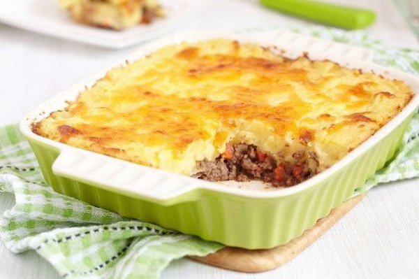 ТОП-5 запеканок. 1) Запеканка с мясным фаршем и картофелемИнгредиенты:Говяжий фарш — 500 гКартофель ... - 2