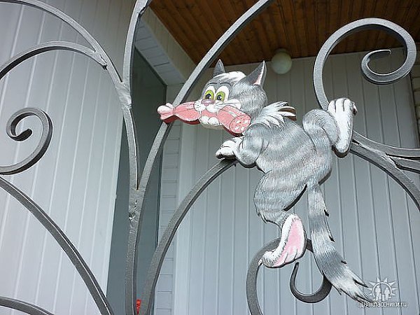 Фигурки из фанеры на садовый участок своими руками. - 5