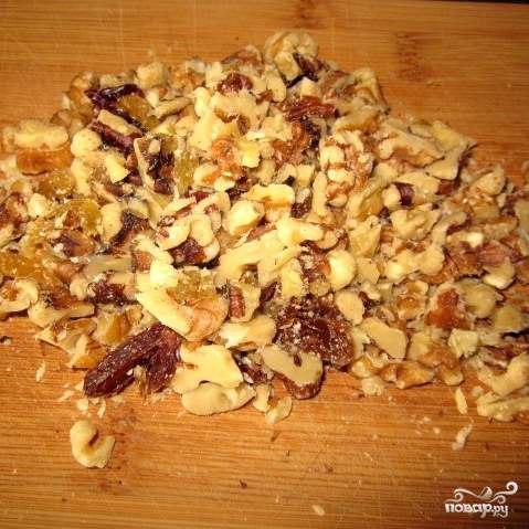 Кекс с изюмом и грецкими орехами.Простой в приготовлении, но очень вкусный кекс с оригинальным и ... - 7