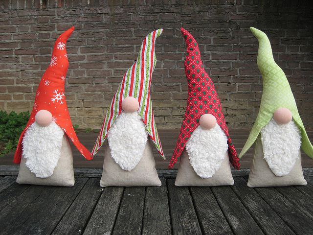 Текстильные гномики.