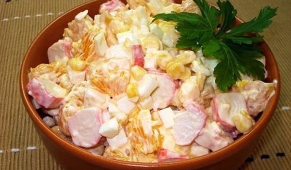 ВКУСНЫЕ САЛАТЫ: ТОП-8 РЕЦЕПТОВ.1) Салат