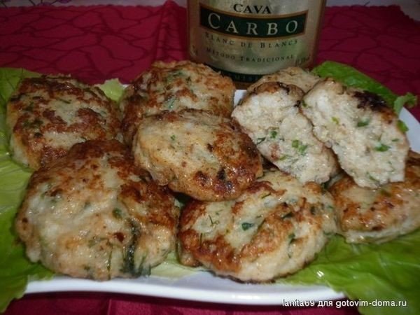 Кальмаровые котлетки