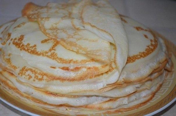 Блинчики на молоке.Ингредиенты: яйца куриные - 5 шт. молоко - 1 л. мука - 300 гр (2 мерных стакана) ...