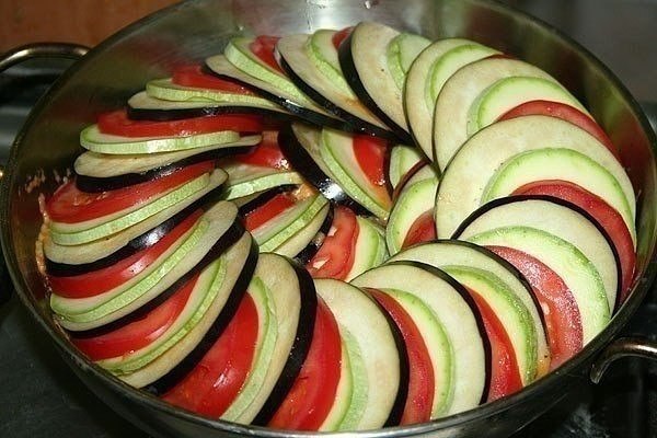 Рецепт рататуя очень простой, а результат невероятно вкусный. На 3 порции: Основные овощи: — 1 ... - 6