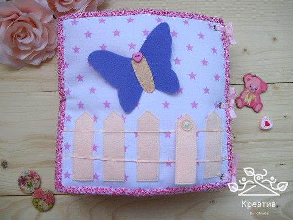 Кукольный домик из фетра– образец самого настоящего дома, где девочка научится наводить порядок и ... - 2