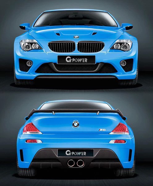 BMW M6 G-Power Hurricane CS.  370 / 230 mph.  100 / 4.2 ... - 3