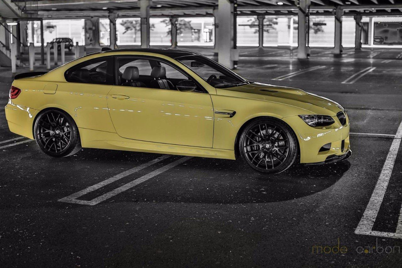 Dakar Yellow BMW E92 M3 by Mode Carbon