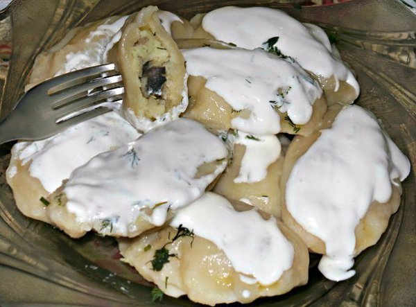 Вареники с картошкой и грибами,из заварного теста.Очень вкусно. Автор: Наталья Кондратюк ... - 3
