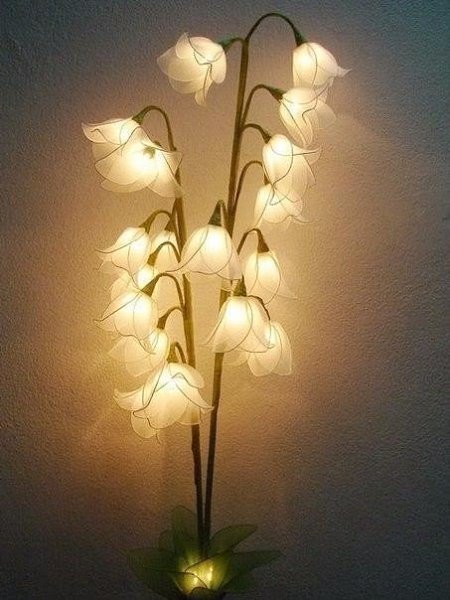 Цветочные мотивы в ночниках.. Вы удивитесь! Но такую красоту можно сделать своими руками. Для этого ... - 6