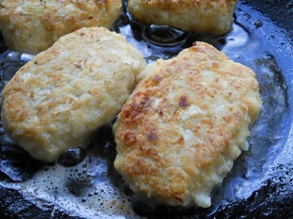 Ленивые голубцы. Фарш куриный (лучше пополам - филе + красное куриное мясо) — 350 г; Капуста ... - 5
