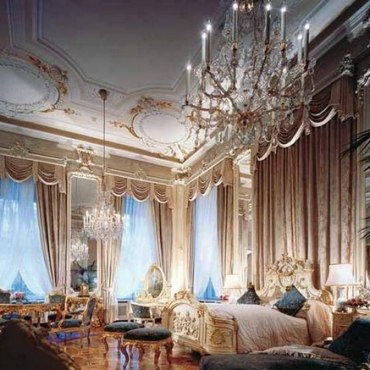 Имперский стиль или "Ампир". Цвета дизайна - синий, белый, красный, часто сочетаются ... - 5