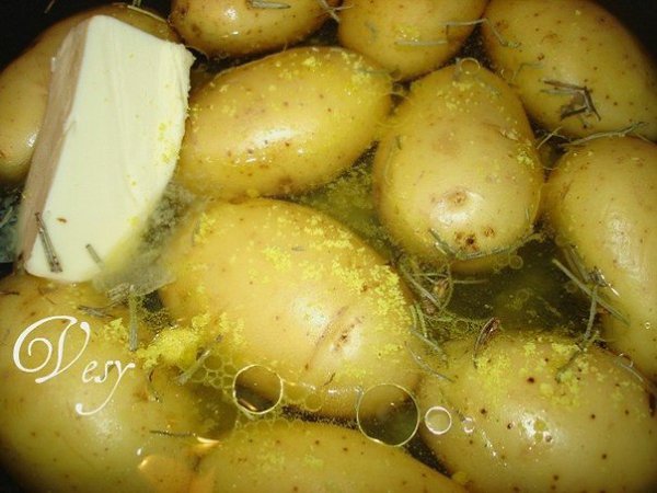 НЕОБЫЧНАЯ ЖАРЕННАЯ КАРТОШКА. Пробовала готовить этот картофель и с куриным бульоном, и со сливочным ... - 3