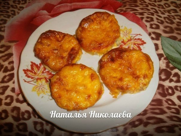Медальоны из кабачков.Автор: Наталья Николаева Нам потребуется: ...