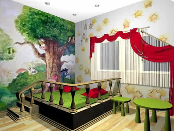 Дизайн детской-игровая.