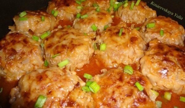 Ленивые голубцы.Ингредиенты:-Мясной фарш -500 гр.-Отварной рис – 100 гр.-Белокочанная капуста - 200 ...