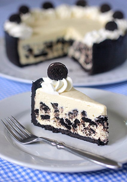 Торт "OREO" ИНГРЕДИЕНТЫ: Шоколадный бисквит: 3 яйца 1/3 ст. + 1 ст.л. сахара 2 ст.л. ...