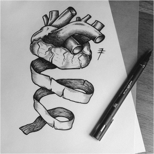 Оригинальная идея с сердцем