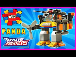 Lego Transformers PANDA by Surprise Show.    PANDA.