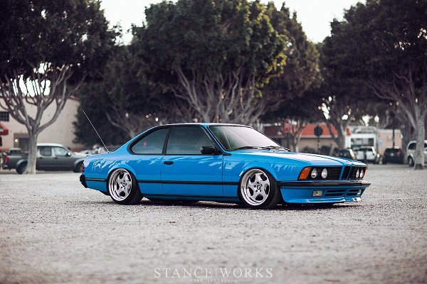 BMW этим всё сказано! Красива-а-ая!!! Bavarian Blues - Rimal Chand's 1985 BMW 635CSi - 2