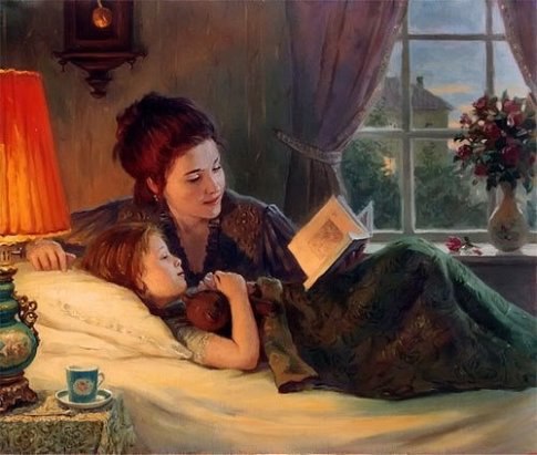 Славянские Веды. Что дает ребенку чтение на ночь Один из самых повторяющихся мотивов в иллюстрациях ...