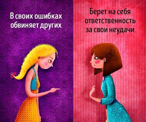 ...поделиться основными отличиями между негативным и позитивным мышлением - 5