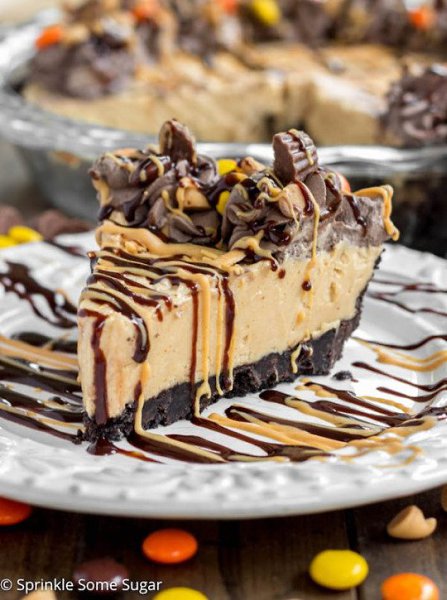 No-Bake Peanut Butter Pie