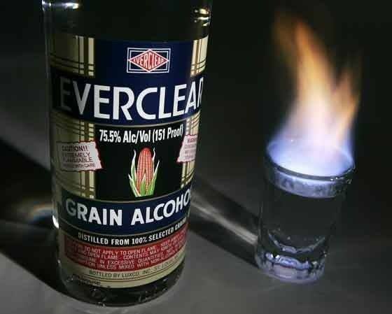       .190% (95% )   Everclear.