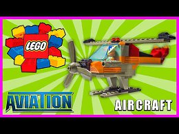 Lego aviation aircraft by Surprise Show.    .