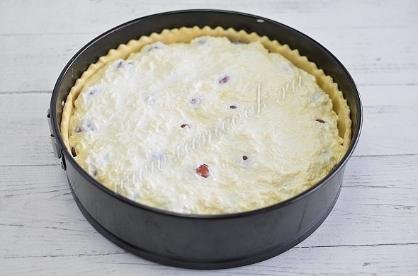 Открытый пирог «Киш лорен» с курицей и грибами. .Рекомендую приготовить этот вкусный пирог. Его ... - 8
