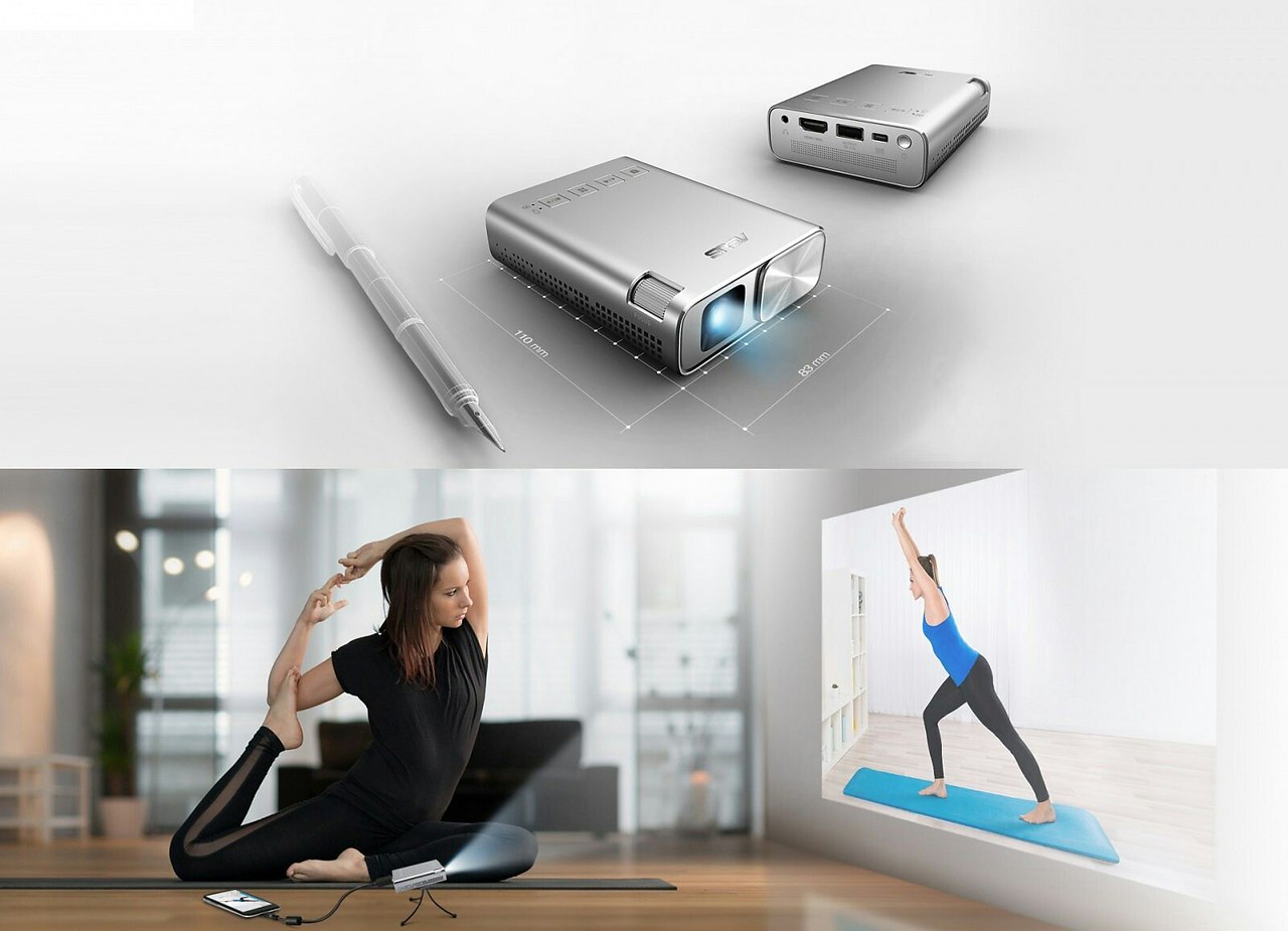 ZenBeam E1: карманный кинотеатр от Asus.Карманный монитор с диагональю 3 метра — это вовсе не гаджет ...