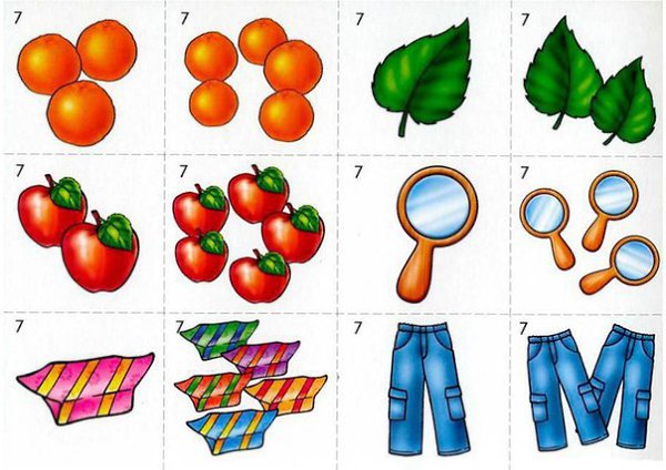 Картинка дидактическая игра сколько