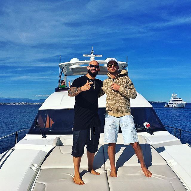 Good time with my brotha!#Cannes