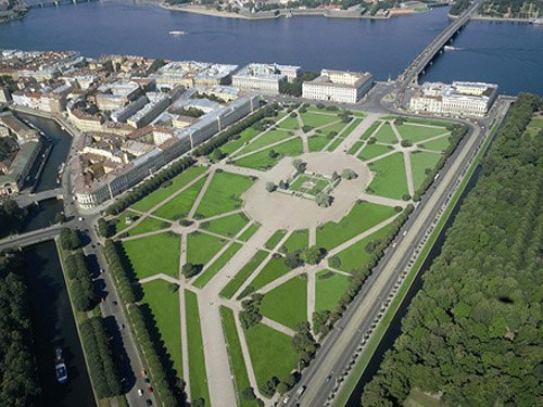 Марсово поле в Санкт-Петербурге Описание и фото