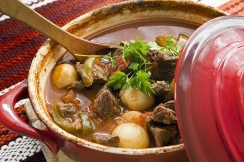 ТУШЕНОЕ МЯСО - ЛЮБИМОЕ БЛЮДО НАШИХ МУЖЧИН. Рецепт тушеной свинины с капустойИнгредиенты: 350 гр ... - 3