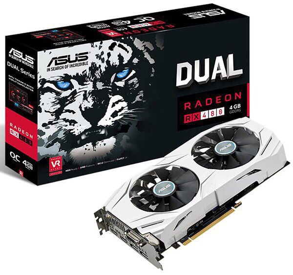  Asus Radeon RX 480 Dual OC    .    ...