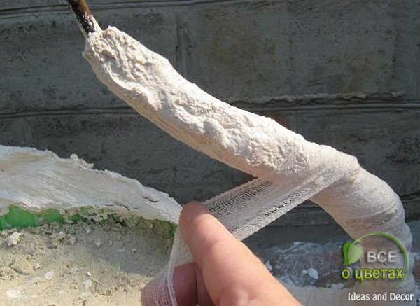 Лебедь-кашпо.Изогните прут в виде двоечки и вставьте в проделанную в пробке дырочку, зафиксировав ... - 5