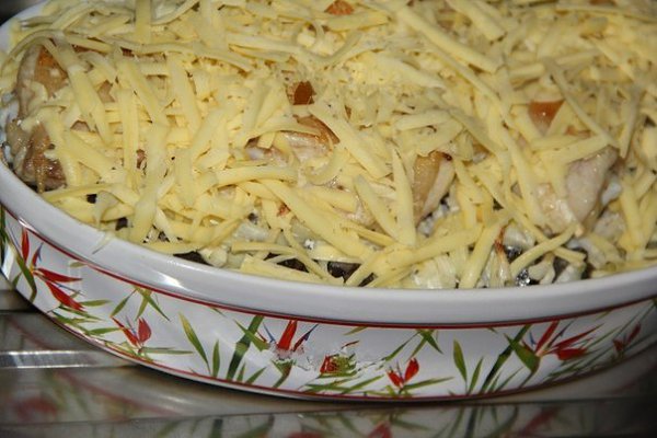 Куриные ножки с картошкой и грибами в духовке. Хочу поделиться простым, но очень сытным рецептом ... - 6