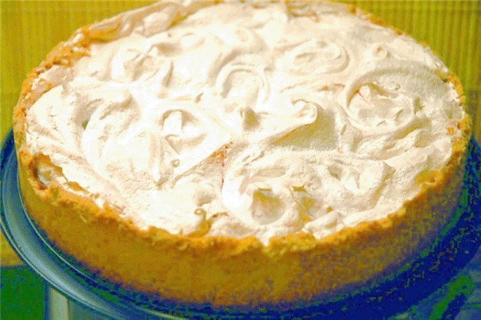 Пирог "Клюква под одеялом" Потрясающе вкусный, зимний клюквенный пирог – под безе ...