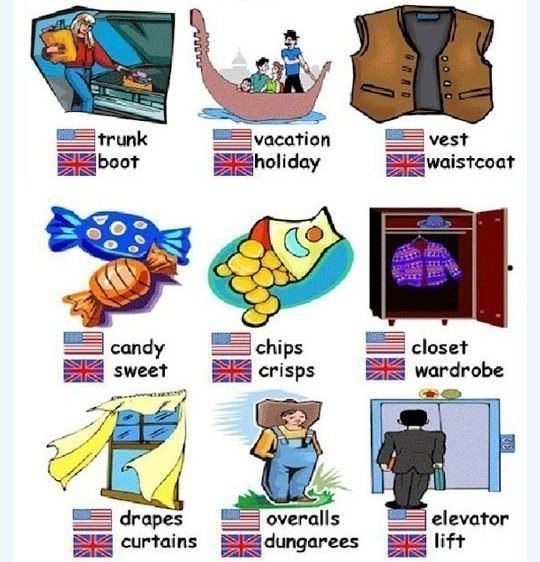 BRITISH VS. AMERICAN - 3