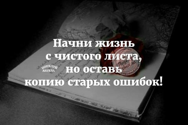Р. Каждый совершает ошибки, но не каждый делает выводы...