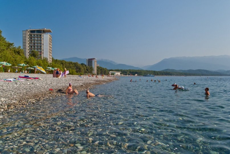 Пицунда абхазия фото города и пляжа