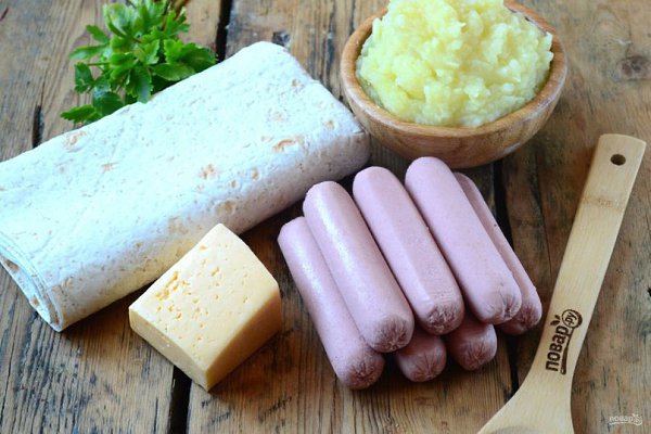 Сосиски в картофельно-сырной шубке.Ингредиенты: Лаваш — 2 Штуки Картофельное пюре — 200 Грамм ... - 2