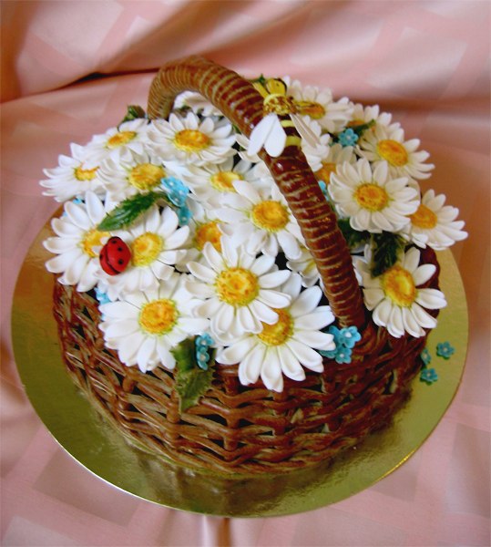Торты-корзины - 6