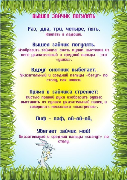 Пальчиковые игры на тему