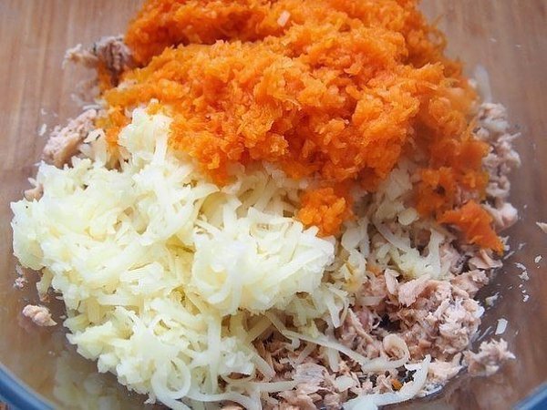 Салатные шарики