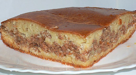 Пирог с мясом «Легче не бывает».Его приготовление займет всего минут 10, а результат получите ... - 5