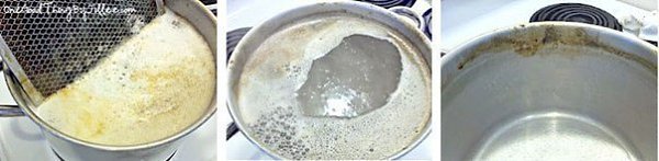Как отмыть фильтр кухонной вытяжки от жира? .Легко!Вам потребуется:- Горячая вода- Сода1.Возьмите ... - 3