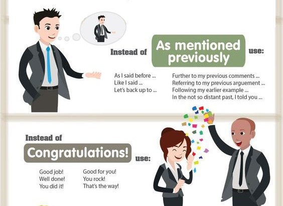 10 COMMON PHRASES: WHAT YOU CAN USE INSTEAD - 2