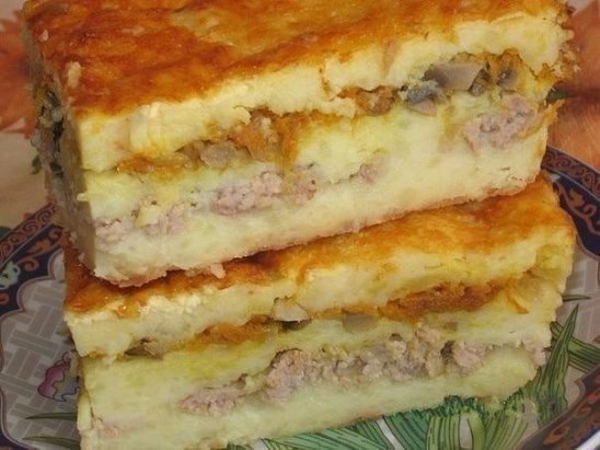 ТОП-10 рецептов картофельных запеканок  .1. Картофельная запеканка с сосисками и сыромИнгредиенты: ... - 6